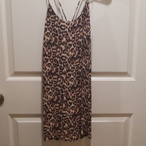 Leopard Strappy Dress